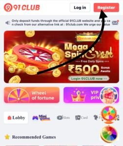 91 club login